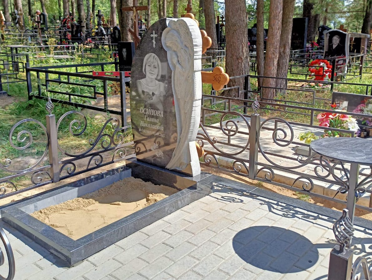 Брусчатка тротуарная для укладки на могилу 60003