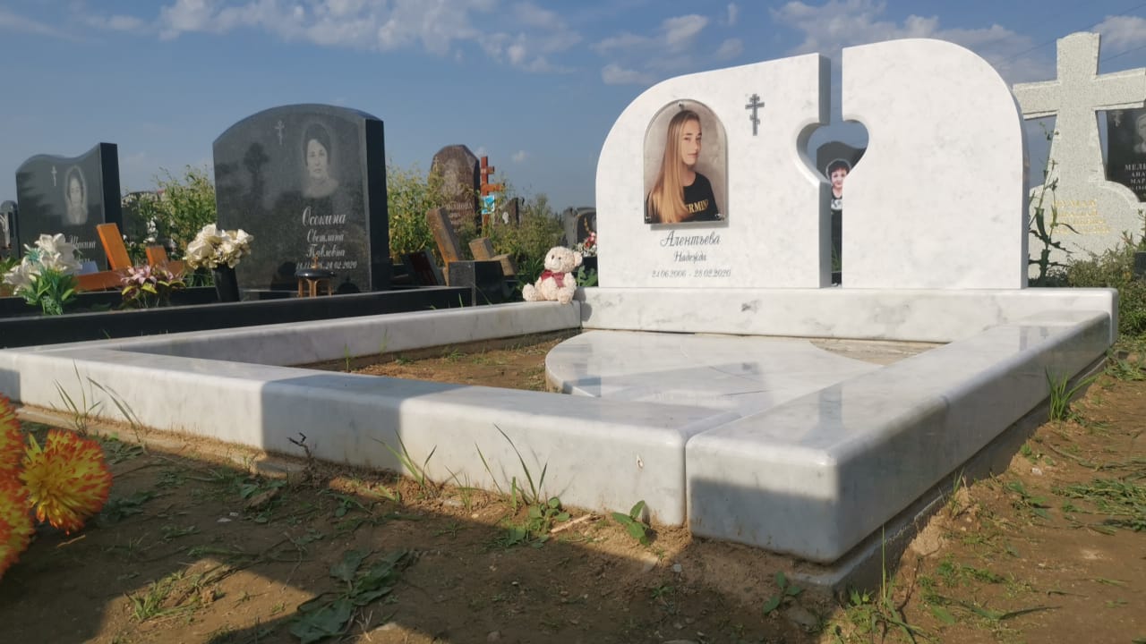 Цоколь на могилу недорогой 22103