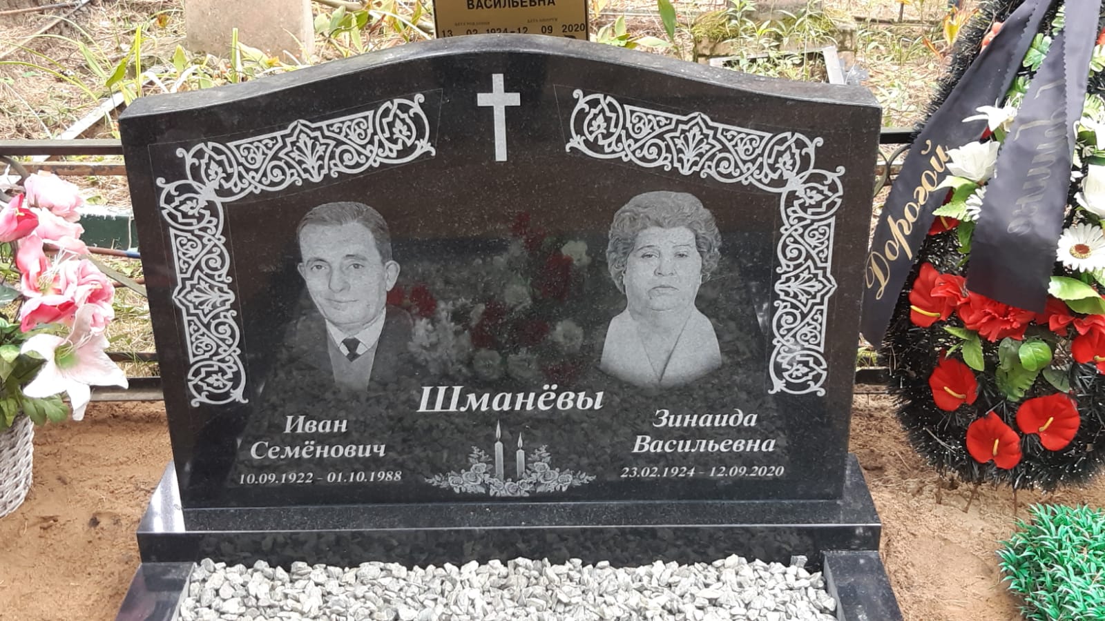 Крест четырехконечный на памятник 93025