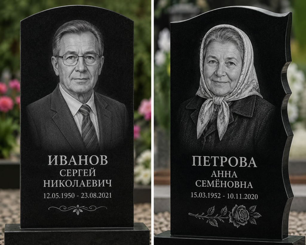 Примеры оформления одежды Примеры оформления одежды на памятник