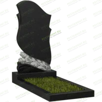 Памятник с розами № 12701