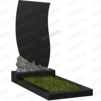 Памятник с розами № 12700