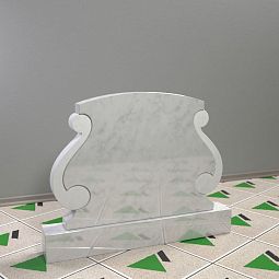 Памятник с лирой на могилу 16800