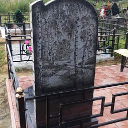 памятник березка на могилу