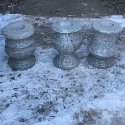 Ваза из гранита 41012