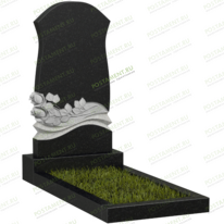 Памятник с розами № 12718