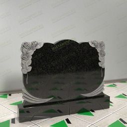 Памятник с розами 17679