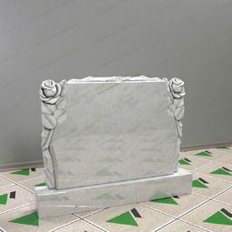 Памятник с розами 17674