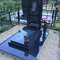 плитка габбро для укладки на могилу