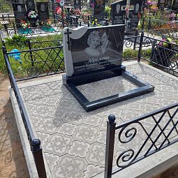 Тротуарная плитка для благоустройства захоронения