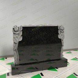 Памятник с розами 17674
