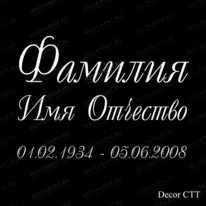 Шрифт 91442