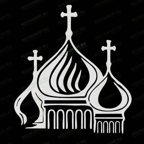 купола с крестами на памятник