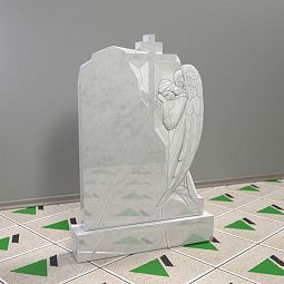 Памятник со скорбящей 14401