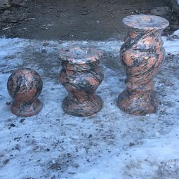 Ваза из гранита 41015