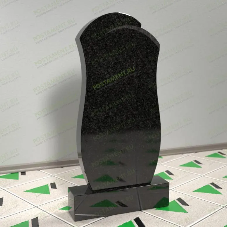 Памятник из гранита округлый 11300