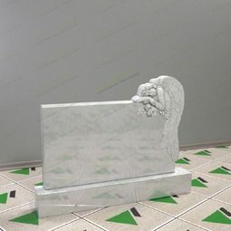 Памятник с ангелом горизонтальный 17830