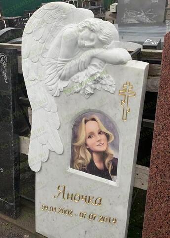 Памятник с ангелом № 14308