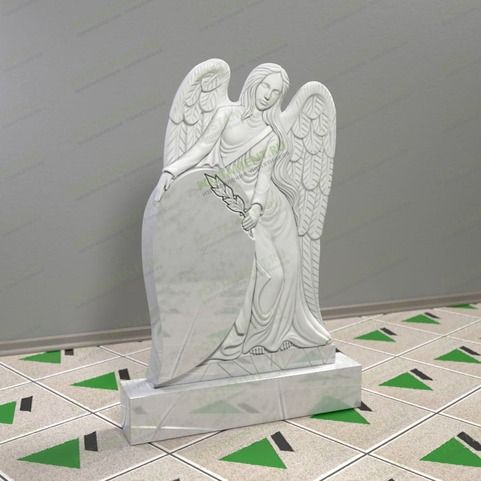 Скорбящий ангел из мрамора 14361
