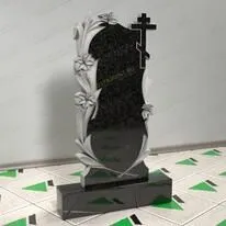 Памятник с лилиями № 12686