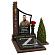 Военный памятник участнику СВО из красного и черного гранита