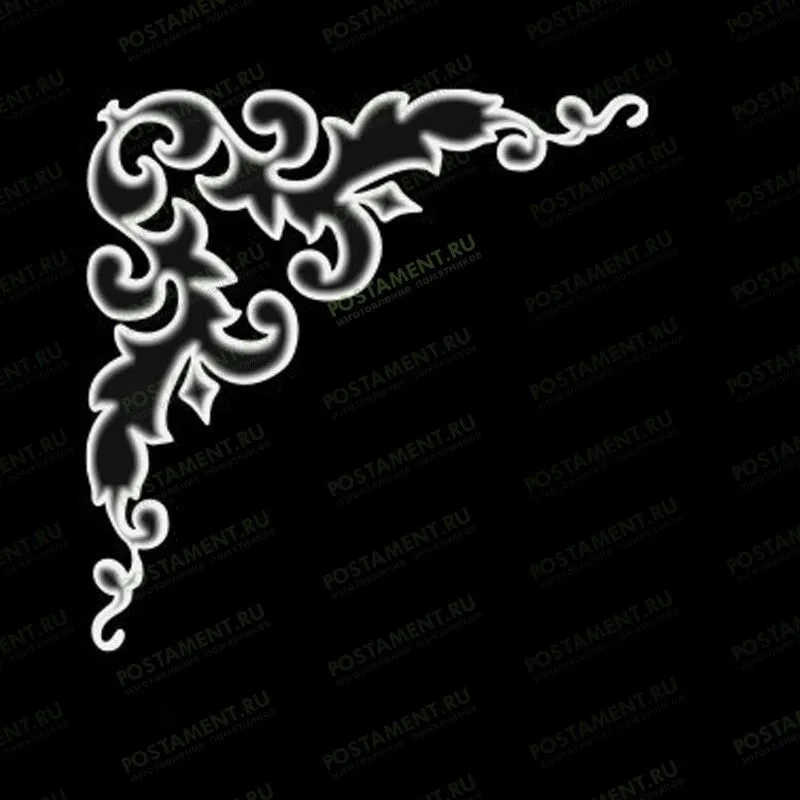 Узор на памятник рисунок 96009