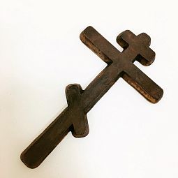 крест из литьевой бронзы на памятник
