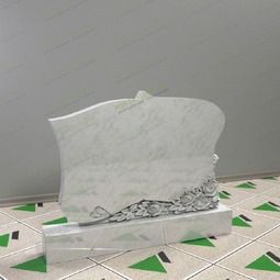 Памятник с розами 17653