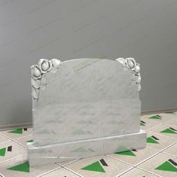 Памятник с розами 17662