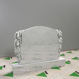 Памятник с розами 17673