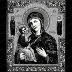 Икона Божией Матери Иерусалимская на памятник