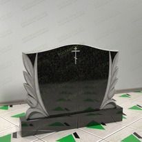 Памятник на могилу с тюльпанами № 17672