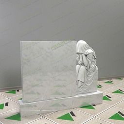 Памятник со скорбящей 17860