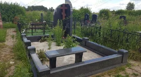 Каменные ограды на могилу