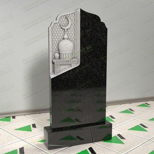 Памятник с мечетью на могилу 12809